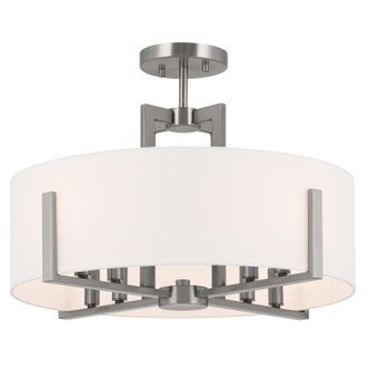 Kichler - 52592CLP - Eight Light Pendant/Semi Flush - Malen - Classic Pewter
