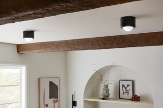 Tibbi LED Flush Mount (52600BK)