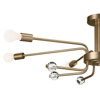 Ocala Six Light Semi Flush Mount (52602CPZ)