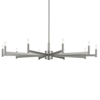 Erzo Ten Light Chandelier (52613SN)