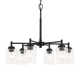 Winslow Six Light Chandelier (52616BK)