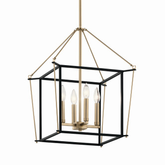 Eisley Four Light Foyer Pendant (52626CPZ)