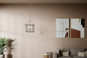 Eisley Four Light Foyer Pendant (52626CPZ)