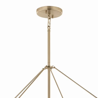Eisley Eight Light Foyer Pendant (52629CPZ)