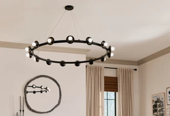 Palta 15 Light Chandelier (52644BK)