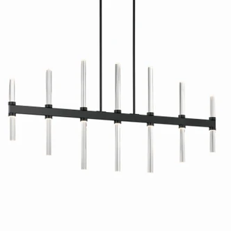Sycara LED Linear Chandelier (52670BK)