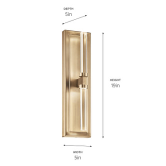 Sycara LED Wall Sconce (52671CPZ)