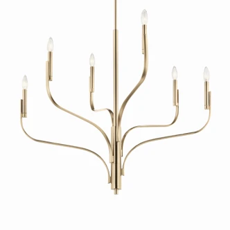 Livadia Six Light Chandelier (52673CPZ)