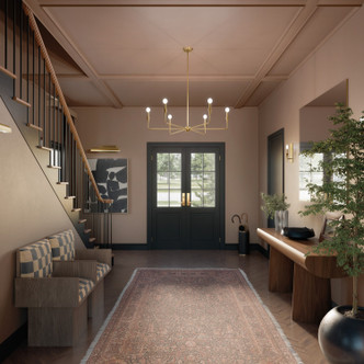 Alvaro Six Light Chandelier (52690CPZ)
