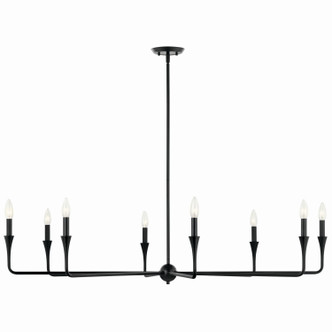 Alvaro Eight Light Chandelier (52691BK)