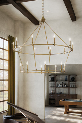Carrick 18 Light Chandelier (52708CPZ)