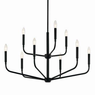 Madden Nine Light Chandelier (52720BK)