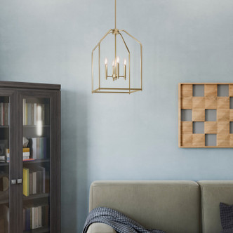 Madden Four Light Foyer Pendant (52722CPZ)