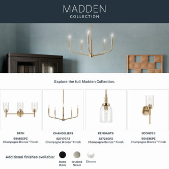 Madden One Light Mini Pendant (52725CPZ)