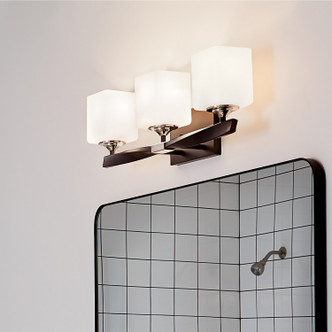 Marette Three Light Bath (55002BK)