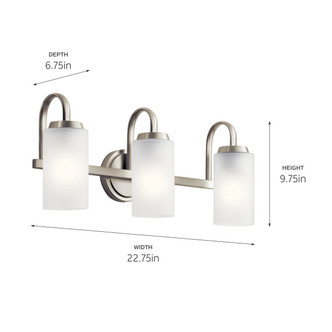 Kennewick Three Light Bath (55087NI)