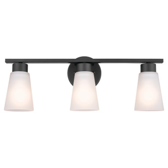Stamos Three Light Bath (55121BK)