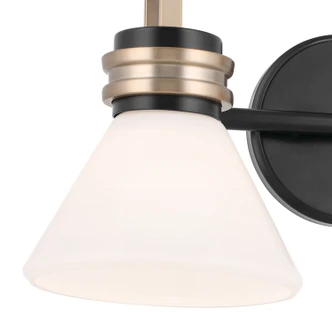 Farum Two Light Bath (55154BK)