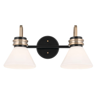 Farum Two Light Bath (55154BK)