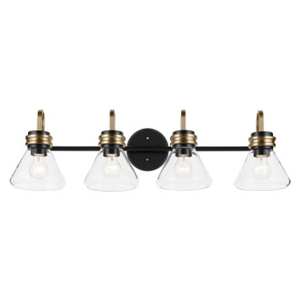 Farum Four Light Bath (55156BKCLR)