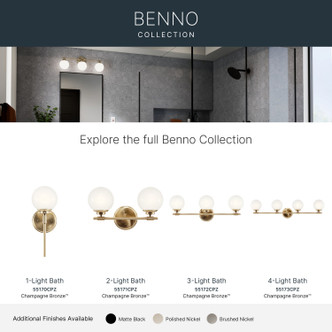 Benno Two Light Vanity (55171CPZ)
