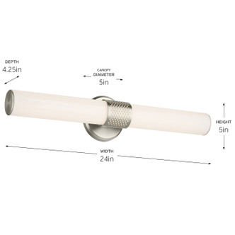 Sashi LED Linear Bath (55192NILED)