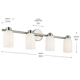 Shae Four Light Bath (55203NI)