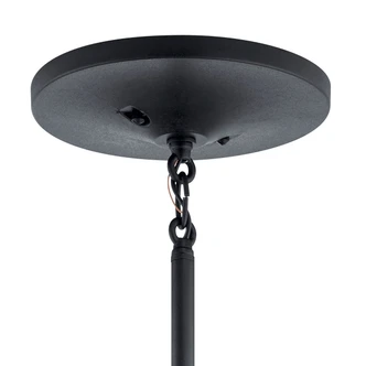 Hampshire One Light Outdoor Pendant (59058BKT)