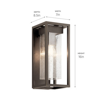 Mercer One Light Outdoor Wall Mount (59061OZ)