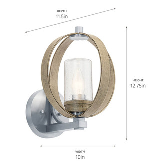 Grand Bank One Light Outdoor Wall Mount (59066DAG)