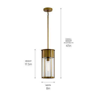 Camillo One Light Outdoor Pendant (59082NBR)