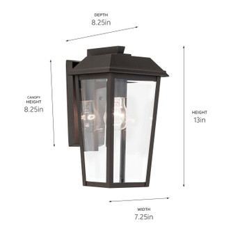 Mathus One Light Outdoor Wall Mount (59118OZ)