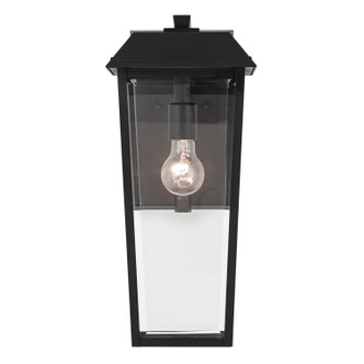 Mathus One Light Outdoor Wall Mount (59119BKT)