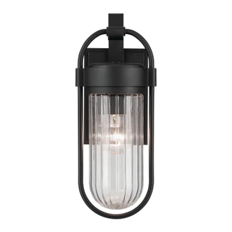 Brix One Light Outdoor Wall Mount (59123BKT)