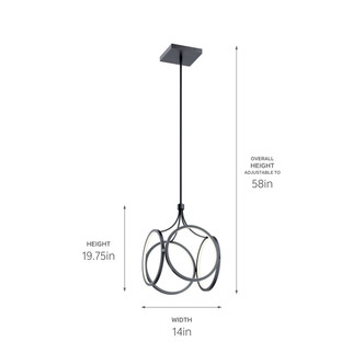 CIRI LED Pendant (83346MBK)