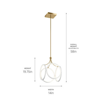 CIRI LED Pendant (83346WH)