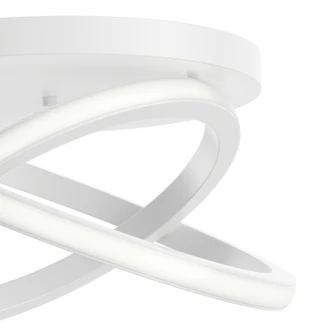 Caputo LED Flush Mount (84321WH)