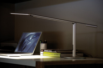 Equo LED Desk Lamp (ELX-A-C-SIL-DSK)