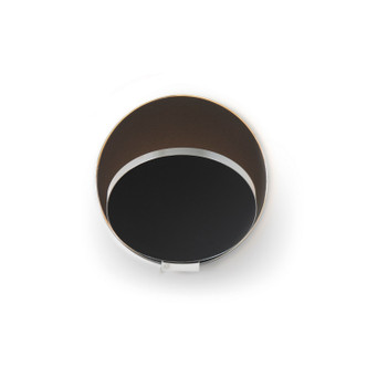 Koncept - GRW-S-CRM-MBK-HW - LED Wall Sconce - Gravy - Chrome Metallic Black