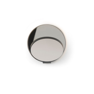 Koncept - GRW-S-MBK-CRM-HW - LED Wall Sconce - Gravy - Metallic Black Chrome