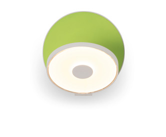Koncept - GRW-S-MWT-MGN-PI - LED Wall Sconce - Gravy - Matte White Matte Green