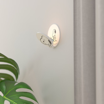 Gravy LED Wall Sconce (GRW-S-MWT-SN1-HW)