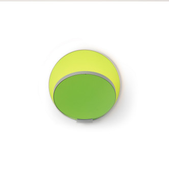 Koncept - GRW-S-SIL-MGN-HW - LED Wall Sconce - Gravy - Silver Matte Green