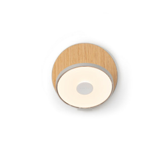 Koncept - GRW-S-SIL-WOK-HW - LED Wall Sconce - Gravy - Silver White Oak