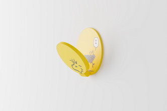 Koncept - GRW-S-WSY-WO1-PI - LED Wall Sconce - Gravy - Matte Bright Yellow Woodstock