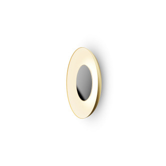 Koncept - RMW-09-SW-CRM-HW+18BD-GMW - LED Wall Sconce - Ramen - Gold w/ Matte White