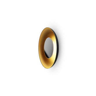 Koncept - RMW-09-SW-CRM-HW+18BD-MBG - LED Wall Sconce - Ramen - Matte Black w/ Gold
