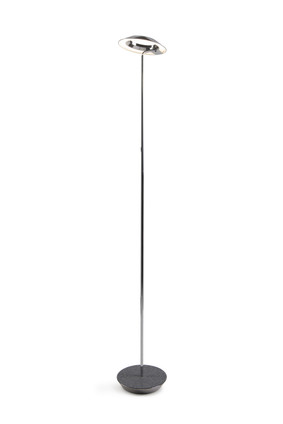Koncept - RYO-SW-CRM-OXF-FLR - LED Floor Lamp - Royyo - Chrome Oxford Felt