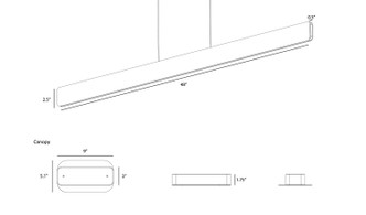 Sub LED Pendant (SUB-C3-SW-SIL)