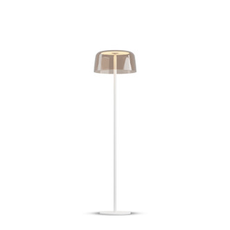 Yurei LED Floor Lamp (YUF-SW-MWT+STEA)